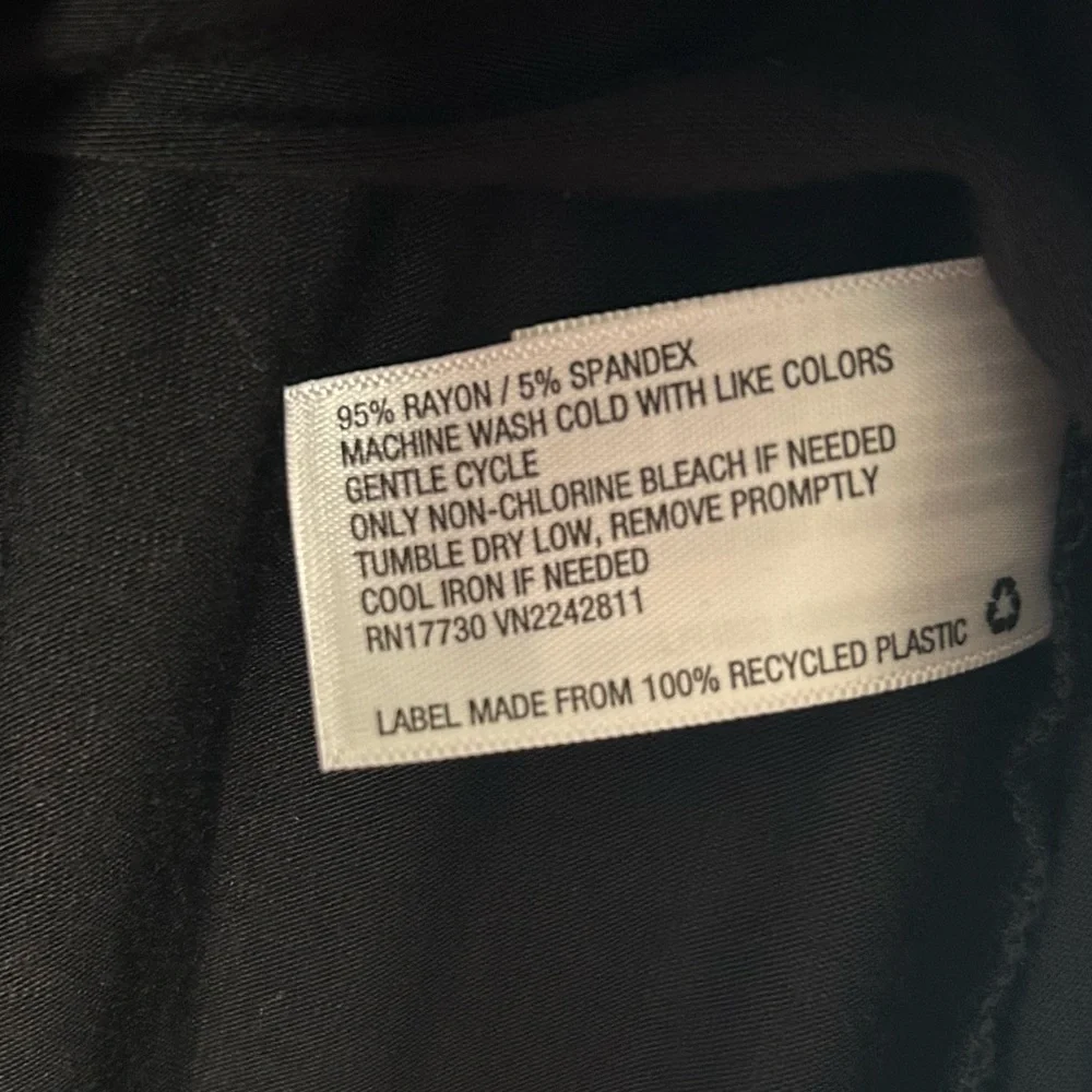 a.n.d A New Day Faux Wrap Black Maxi Skirt XS